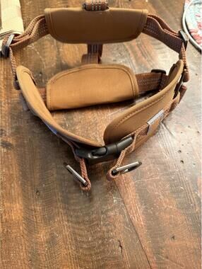 Carhartt Adjustable Brown dog collar